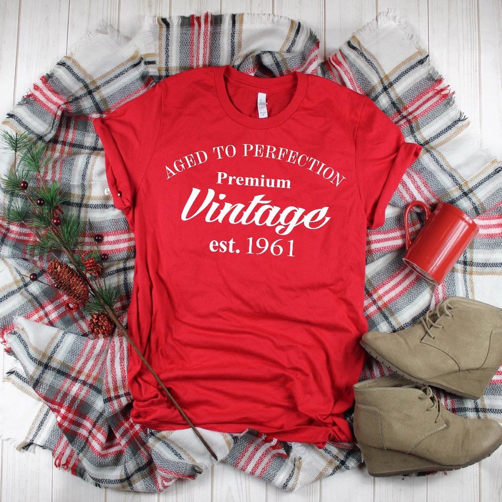 Birthday Tshirt - Aged to Perfection